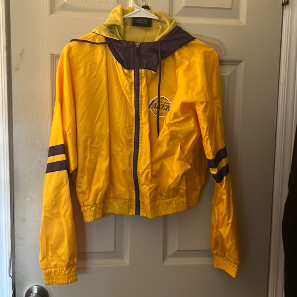 Lakers Crop windbreaker